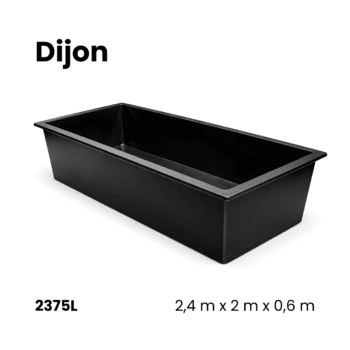 Bassin préformé en polyester | Quebec • 255L