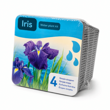 Waterplant kit - Droogverpakking - blauwe Iris