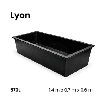 Bassin préformé en polyester | Quebec • 255L
