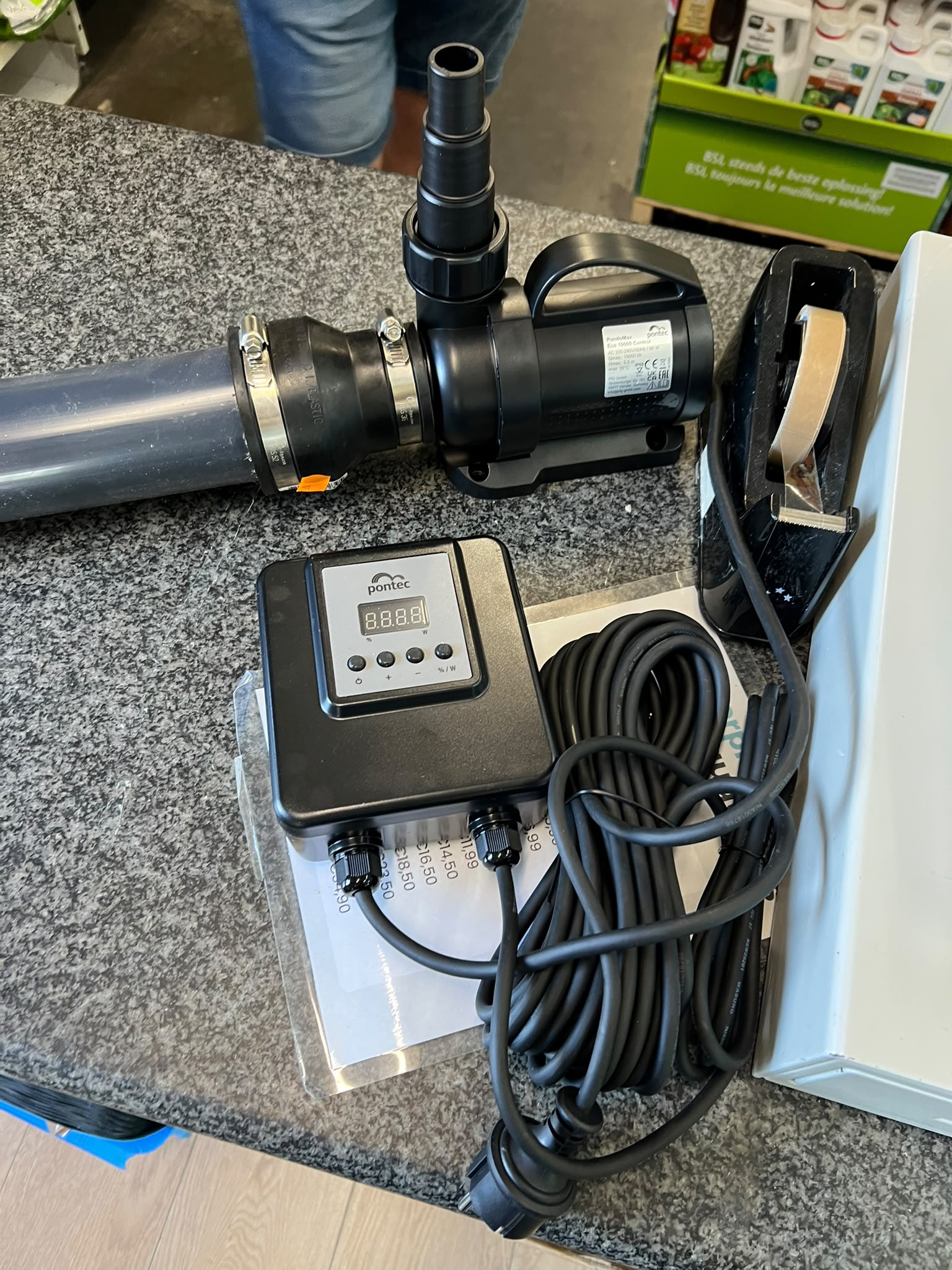 Pondomax eco control + grande aspiration Pondomax eco control + grande aspiration