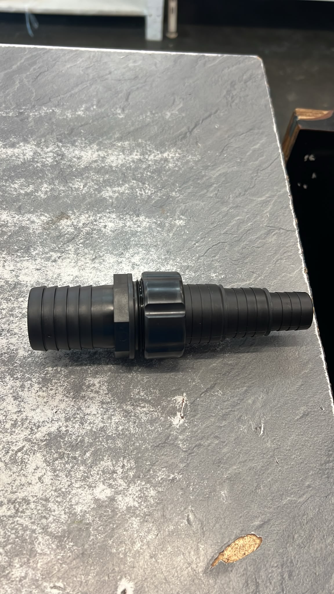 snelkoppeling slangtule 40mm naar slangtule 38, 32 en 25mm