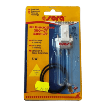 sera UV-C-lamp 5 W voor 250 + UV, 400 + UV