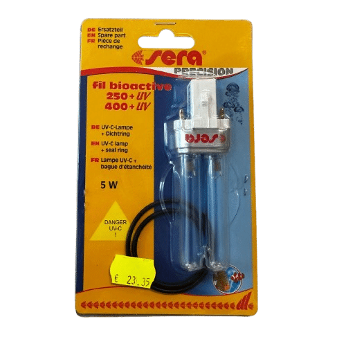 sera UV-C-lamp 5 W voor 250 + UV, 400 + UV